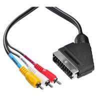 Видеокабель Buro SCART (m)/3хRCA (m) (BSC005-2) 