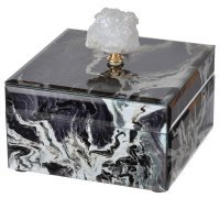 Шкатулка Glasar 15x15x13см 