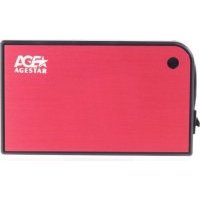 Внешний корпус для HDD SATA 2.5” AgeStar 3UB2A14 (RED)