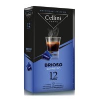 Кофе капсульный CELLINI Brioso Espresso, капсулы, совместимые с кофемашинами NESPRESSO® Brioso