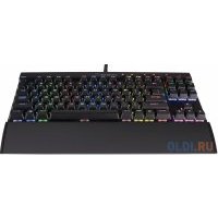 Клавиатура проводная Corsair Gaming K65 RGB Rapidfire USB черный Cherry MX Speed RGB CH-9110014-RU 