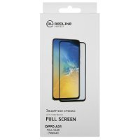 Защитное стекло Red Line OPPO A31 черный