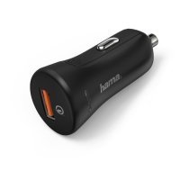 Автомобильное зарядное устройство HAMA H-178239, USB, 3A, черный 00178239