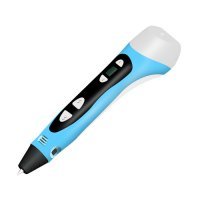 Ручка 3D Cactus PLA ABS LCD голубой CS-3D-PEN-C-BL