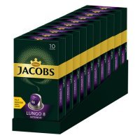 Кофе капсульный JACOBS MONARCH Lungo 8 Intenso, капсулы, совместимые с кофемашинами NESPRESSO®, 8, 520грамм [8052285] 8052285