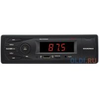 Автомагнитола Soundmax SM-CCR3064F USB MP3 FM 1DIN 4x40Вт черный