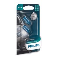 Лампа автом.накал. Philips W5W 12В 5Вт (упак.:2шт) 12961XVPB2