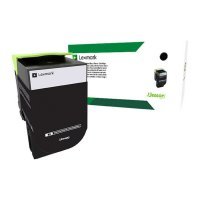 Картридж Lexmark 80C8HKE, 4000 стр, черный 80C8HKE (черный)