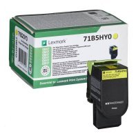 Картридж Lexmark 71B5HY0, 3500 стр, желтый 71B5HY0 (желтый)