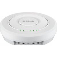 Точка доступа D-link , LAN: 2x1 Гбит/с, 802.11a/b/g/n/ac, 2.4 / 5 ГГц, до 1.27 Гбит/с, внутренних антенн: 2x6dBi, PoE DWL-6620APS (белый)