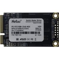 Накопитель SSD mSATA Netac N5M 256GB SATA 6Gb/s 3D NAND TLC 540/490MB/s 140TBW Retail NT01N5M-256G-M3X