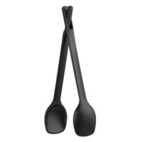 Щипцы для салата Fiskars Functional Form черный 1014434