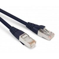 Кабель патч-корд FTP 5e кат. 2м. Hyperline PC-LPM-STP-RJ45-RJ45-C5e-2M-LSZH-BK