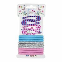 Комплект аксессуаров Lukky Fashion резинки 9 шт/заколок 4 шт, 