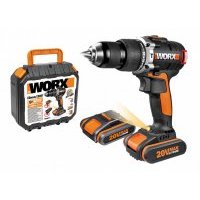 Аккумуляторная бесщеточная дрель-шуруповерт WORX Wx354