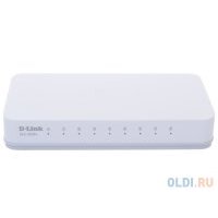 Коммутатор D-LINK DES-1008C/A1A/A1B/B1A неуправляемый 8 портов 10/100Mbps