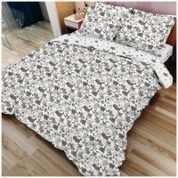 Постельное белье Letto Забавные собачки (3 предмета)