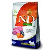 N&D Pumpkin Line для мелких пород ягненок с черникой сух. 2,5кг 
