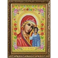 НИК 9261 Богородица Казанская - схема для вышивания (Конёк) 