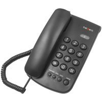 Телефон проводной teXet TX-241 Black