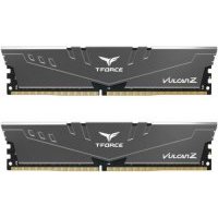 Модуль памяти DDR4 16GB (2*8GB) Team Group T-Force Vulcan Z gray PC4-25600 3200MHz CL16 радиатор 1.35V TLZGD416G3200HC16CDC01