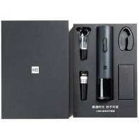 Электрический штопор с базовым набором аксессуаров Xiaomi HU0047 (Black) Huo Hou Electric Wine Bottle Opener