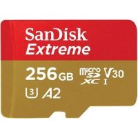 Карта памяти SanDisk A2, V30, UHS-I Class 3 (U3), Class 10 w/o adapter SDSQXA1-256G-GN6MN