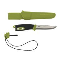 Нож Morakniv Companion Spark (13570) стальной лезв.104мм черный/зеленый 13570