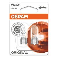 Лампа автом.накал. Osram W3W 12В 3Вт (упак.:2шт) 2821-02B