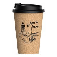 Термокружка Walmer Corky Travel, 350мл 