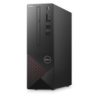 Компьютер DELL Vostro 3681, Intel Core i3 10100, DDR4 4ГБ, 1000ГБ, Intel UHD Graphics 630, DVD-RW, CR, Linux, черный [3681-2536] 3681-2536