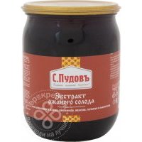 Экстракт С.Пудовъ ржаного солода 650г 