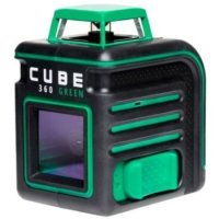 лазерный нивелир cube 360 green professional edition (а00535)