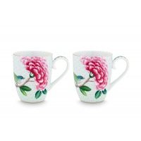 Набор из 2-х больших кружек Pip Studio Blushing Birds, 350 мл, 51.002.195 Blushing Birds