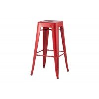 Барный стул Stool Group YD-H765 LG-03, красный глянцевый Tolix