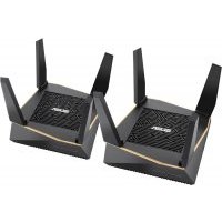 Wi-Fi Mesh система ASUS AX6100 (RT-AX92U 2 Pack), черный RT-AX92U (2-PK) (черный)
