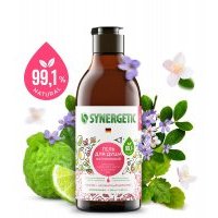 Гель для душа Synergetic "Пачули и ароматный бергамот", 380мл