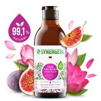 Гель для душа Synergetic "Цветущий инжир и лотос", 380мл