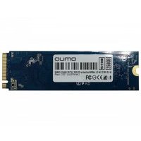 Внутренний SSD-накопитель Qumo Novation 256Gb, M.2 2280, PCIe NVMe, 3D TLC, Черный Q3DT-256GPPH-NM2 