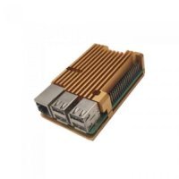 Корпус ACD Metal Aluminum Case for Raspberry Pi 4B, Gold RA506