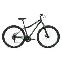 Велосипед Altair MTB HT 29 2.0 disc (2021) горный рам.:19" кол.:29" черный/ярко-зеленый (RBKT1MN9Q00 RBKT1MN9Q005