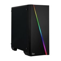 Компьютер IRU Game 225, AMD Ryzen 5 2600, DDR4 8ГБ, 1ТБ, 240ГБ(SSD), NVIDIA GeForce GTX 1050Ti - 4096 Мб, Windows 10 Home, черный [1497812] 1497812