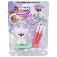 Фуззики Игровой набор Коала со скейтбордом