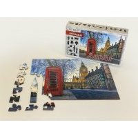 Нескучные Игры Деревянный пазл Citypuzzles Лондон