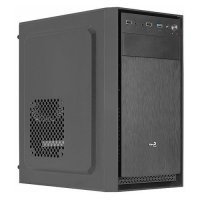 Корпус mATX AEROCOOL CS-104-S-BK-v1, Mini-Tower, без БП, черный [accs-pc12014.11] ACCS-PC12014.11