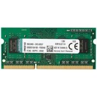Модуль памяти SODIMM DDR3 4GB Kingston 1600MHz, Non-ECC, CL11, 1.35V, Unbuffered, 1R KVR16LS11/4WP