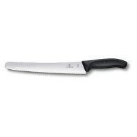 Нож кухонный Victorinox Swiss Classic (6.8633.26B) стальной для хлеба лезв.260мм серрейт. заточка че 6.8633.26B