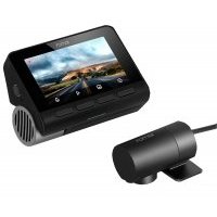 Видеорегистратор 70MAI A800S-1 черный DashCam 4K A800S + Rear Cam RC06 Set