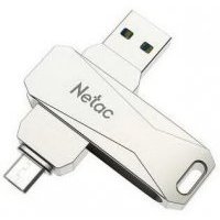 Флешка USB 3.0 Netac 32 ГБ U381 Dual ( NT03U381B-032G-30PN ) U381