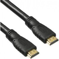 Кабель HDMI 15м Бюрократ круглый черный BHP HDMI 2.0-15